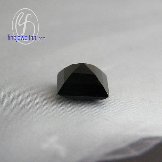 Oynx-Black spinel-Gemstone-Birth stone-Loose stone-Princess-G-On6x6-Pc
