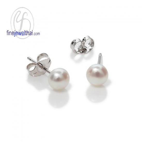 White-Pearl-Silver-Earring-finejewelthai-E3056pl_Wh