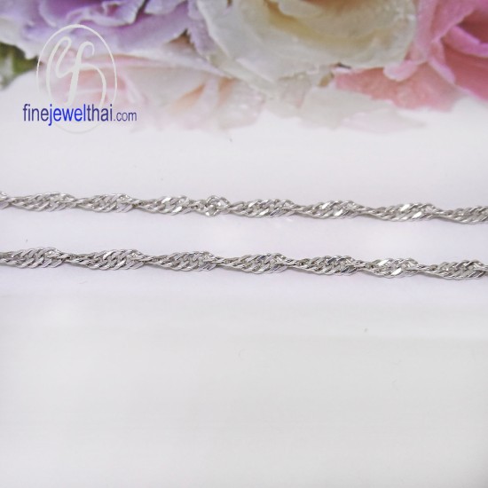 สร้อย-สร้อยคอ-สร้อยคอเงิน-เงินแท้-Silver-Chain-Necklace-finejewelthai - LSE040_18