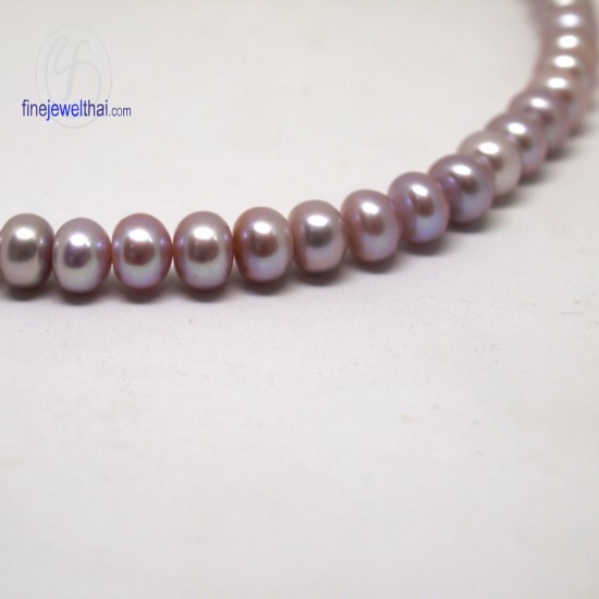สร้อยมุก สร้อยเงิน  / Pearl and Silver92.5% New Design L01113016