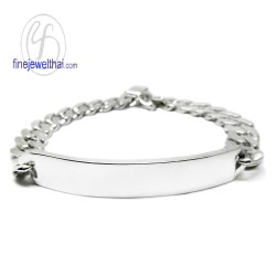 สร้อยแขนเงิน-สร้อยข้อมือเลส-สร้อยข้อมือ-finejewelthai-T102100_3