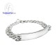 สร้อยแขนเงิน-สร้อยข้อมือเลส-สร้อยข้อมือ-finejewelthai-T102100_3