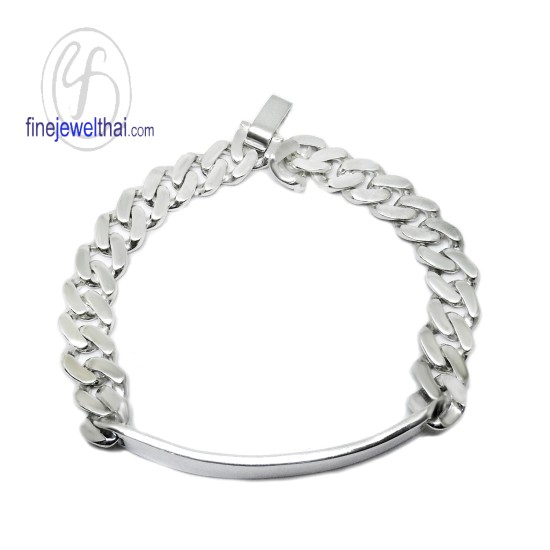 สร้อยแขนเงิน-สร้อยข้อมือเลส-สร้อยข้อมือ-finejewelthai-T102100_3