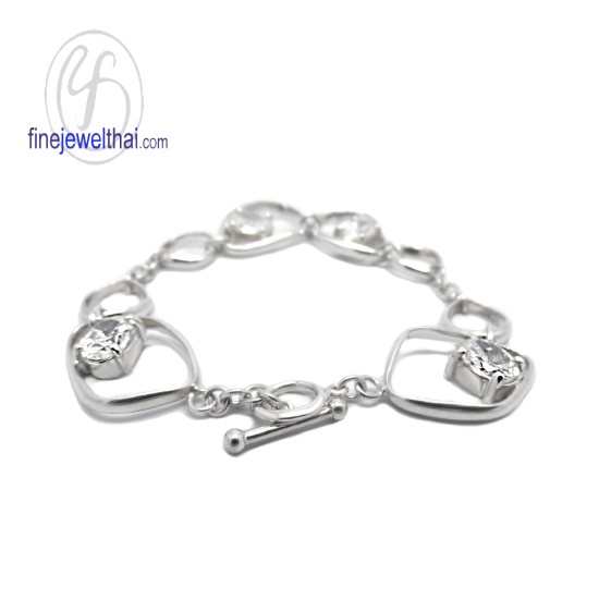 สร้อยข้อมือเงินแท้-สร้อยข้อมือเพชรสังเคราะห์-สร้อยแขน-เงินแท้925-เพชรสังเคราะห์-T3045cz สร้อยข้อมือเงินแท้-สร้อยข้อมือเพชรสังเคราะห์-สร้อยแขน-เงินแท้925-เพชรสังเคราะห์-T3045cz