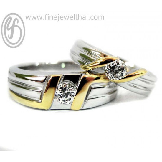 แหวนทองคำขาว-แหวนเพชร-แหวนคู่-แหวนหมั้น-แหวนแต่งงาน-RWCD030WG