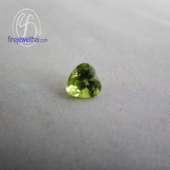Peridot-Gemstone-Birth stone-Loose Stones-Heart-G-Pd5x5-Ht