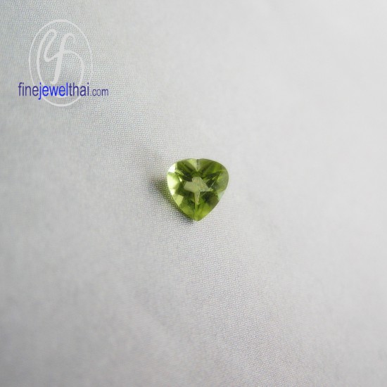 Peridot-Gemstone-Birth stone-Loose Stones-Heart-G-Pd4x4-Ht