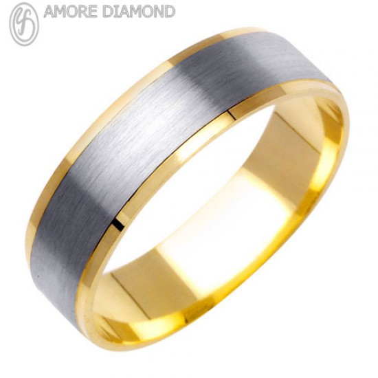 แหวนผู้ชาย-แหวนแต่งงาน-แหวนคู่-แหวนทองคำ-แหวน2สี-RM011-WG-G
