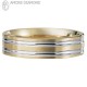 แหวนผู้ชาย-แหวนแต่งงาน-แหวนทองคำ-แหวน2สี-RM015-WG-G