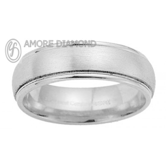 แหวนผู้ชาย-แหวนเกลี้ยง-แหวนแต่งงาน-แหวนทองคำขาว-RM005-WG