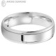 แหวนผู้ชาย-แหวนเกลี้ยง-แหวนแต่งงาน-แหวนทองคำขาว-RM006-WG