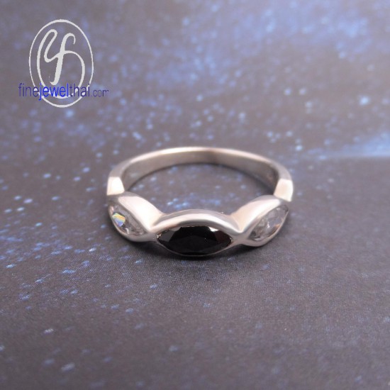 แหวนนิล-แหวนเงิน-แหวนพลอย-แหวนเพชร-เพชรcz-R1167on
