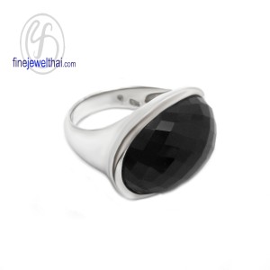 แหวนนิล-แหวนเงิน-แหวนพลอย-นิลแท้-R2038on