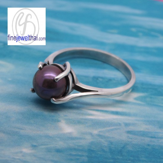 Pearl-Silver-Ring-Finejewelthai-R1042pl