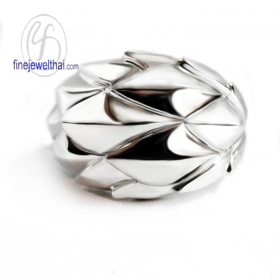 แหวนกลีบบัว-งานสุวัน-แหวนเงินแท้-เงินแท้925-finejewelthai-SWR012