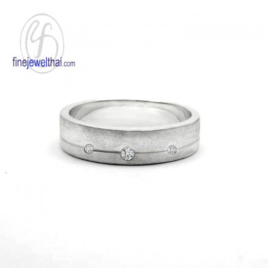 แหวนคู่-แหวนเพชร-แหวนเงินแท้-แหวนหมั้น-แหวนแต่งงาน-Finejewelthai - RC30146cz