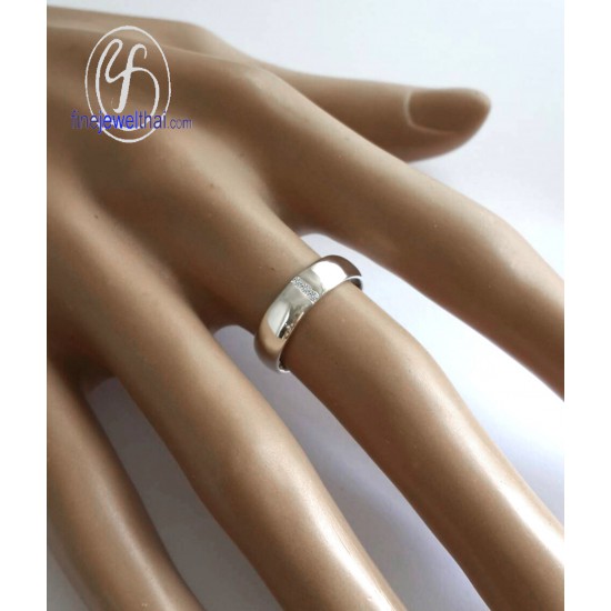 แหวนแพลทินั่ม-แหวนเพชร-แพลทินั่ม-เพชรแท้-แหวนหมั้น-แหวนแต่งงาน-Platinum-Diamond-Wedding-Ring-finejewelthai - R30148DPT