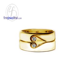แหวนทอง-แหวนเพชร-ทองแท้-เพชรแท้-แหวนคู่-แหวนหมั้น-แหวนแต่งงาน-Finejewelthai-RC3088DG