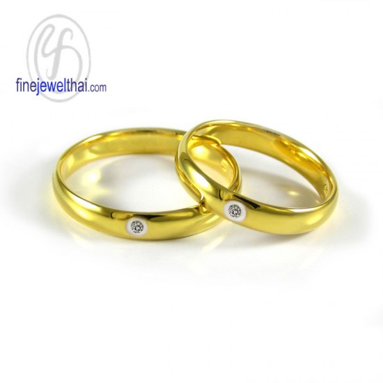 แหวนทอง-แหวนเพชร-ทอง-เพชรแท้-แหวนคู่-แหวนหมั้น-แหวนแต่งงาน-Finejewelthai-RC3068DG