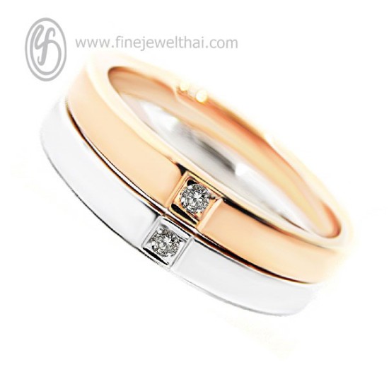 แหวนทองคำขาว-แหวนเพชร-แหวนหมั้น-แหวนแต่งงาน-Finejewelthai - R3024PG_WG