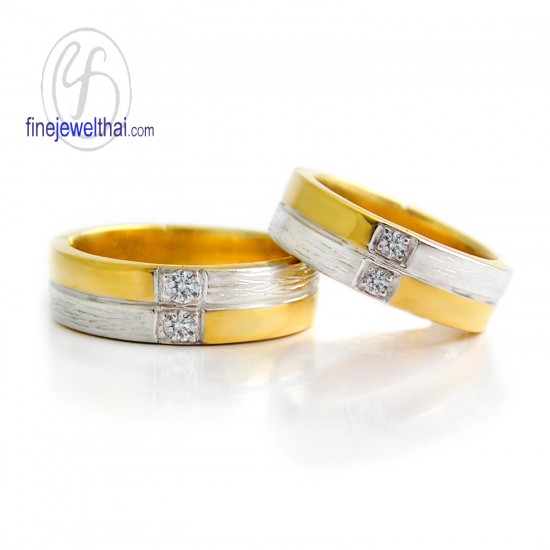 แหวนคู่-แหวนคู่เงิน-แหวนเงิน-แหวนเพชร-แหวนแต่งงาน-แหวนหมั้น-Finejewelthai-RC3034czwg-g