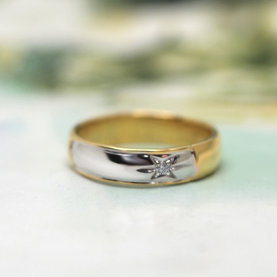 Couple-Diamond-Silver-Wedding-Ring-Finejewelthai-RCsvdi01 Couple-Diamond-Silver-Wedding-Ring-Finejewelthai-RCsvdi01