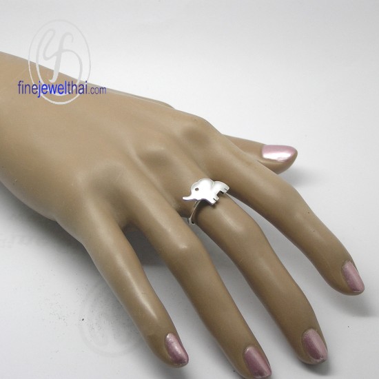แหวนเงินแท้ 925- แหวนช้าง-เงินแท้ั925-finejewelthai-R135100