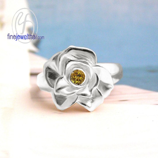 แหวนซิทริน-แหวนกุหลาบ-แหวนเงิน-แหวนพลอยแท้-แหวนประจำเดือนเกิด-1093ct แหวนซิทริน-แหวนกุหลาบ-แหวนเงิน-แหวนพลอยแท้-แหวนประจำเดือนเกิด-1093ct