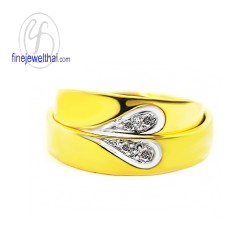 แหวนทอง-แหวนเพชร-ทอง-เพชรแท้-แหวนคู่-แหวนหมั้น-แหวนแต่งงาน-Finejewelthai - RC1236DG