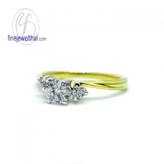แหวนทอง-แหวนเพชร-ทอง-เพชรแท้-แหวนหมั้น-แหวนแต่งงาน-Finejewelthai-R1292DG