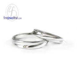 แหวนทองคำขาว-ทองคำขาว-แหวนคู่-แหวนหมั้น-แหวนแต่งงาน-Finejewelthai - R1242_3WG