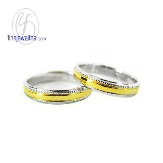 แหวนทองคำขาว-แหวนเกลี้ยง-แหวนคู่-แหวนหมั้น-แหวนแต่งงาน-Finejewelthai - RC002WG