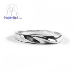 แหวนทองคำขาว-แหวนเกลี้ยง-แหวนหมั้น-แหวนแต่งงาน-Finejewelthai - R1206WG