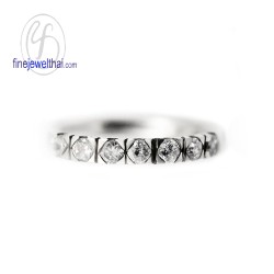 แหวนทองคำขาว-แหวนเพชร-แหวนหมั้น-แหวนแต่งงาน-Finejewelthai - R1162DWG