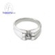 แหวนทองคำขาว-แหวนเพชร-แหวนหมั้น-แหวนแต่งงาน-Finejewelthai - R1175DWG