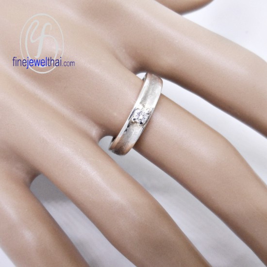 แหวนทองคำขาว-แหวนเพชร-แหวนหมั้น-แหวนแต่งงาน-Finejewelthai - R1254DWG