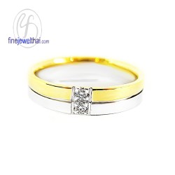 แหวนทองคำขาว-แหวนเพชร-แหวนหมั้น-แหวนแต่งงาน-Finejewelthai - R3039DWG