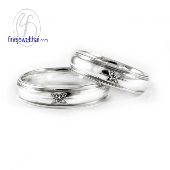 แหวนทองคำขาว-แหวนเพชร-แหวนคู่-แหวนแต่งงาน-ทอง-เพชร-finejewelthai-RC30101DWG