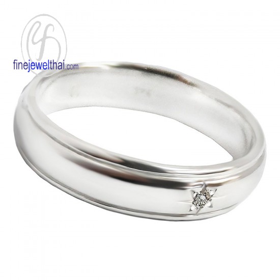 แหวนทองคำขาว-แหวนเพชร-แหวนคู่-แหวนแต่งงาน-ทอง-เพชร-finejewelthai-RC30101DWG