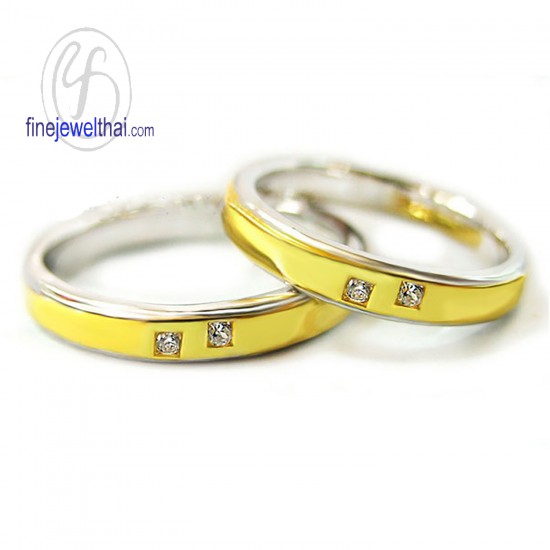 แหวนทองคำขาว-แหวนเพชร-แหวนคู่-แหวนแต่งงาน-ทอง-เพชร-finejewelthai-RC3064DWG