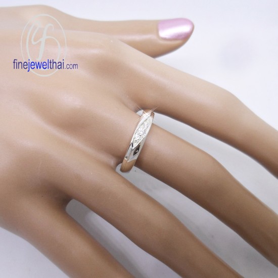 แหวนทองคำขาว-แหวนเพชร-ทองคำขาว-เพชร-แหวนหมั้น-แหวนแต่งงาน-Finejewelthai - R1194DWG