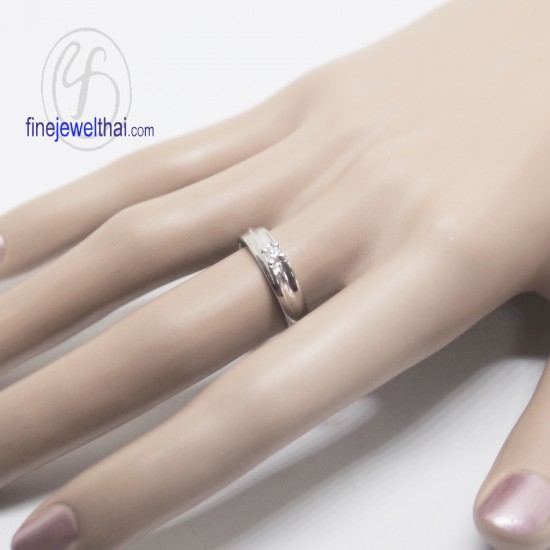 Whitegold-Diamond-Wedding-Ring-Finejewelthai - R1197DWG