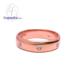 แหวนทองสีชมพู-แหวนเพชร-พิงค์โกลด์-เพชร-แหวนหมั้น-แหวนแต่งงาน-finejewelthai-R3122PG
