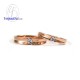 Couple-Pink-Gold-Diamond-wedding-ring-finejewelthai - R1240_1DPG