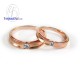 Couple-Pink-Gold-Diamond-wedding-ring-finejewelthai - R1240_1DPG