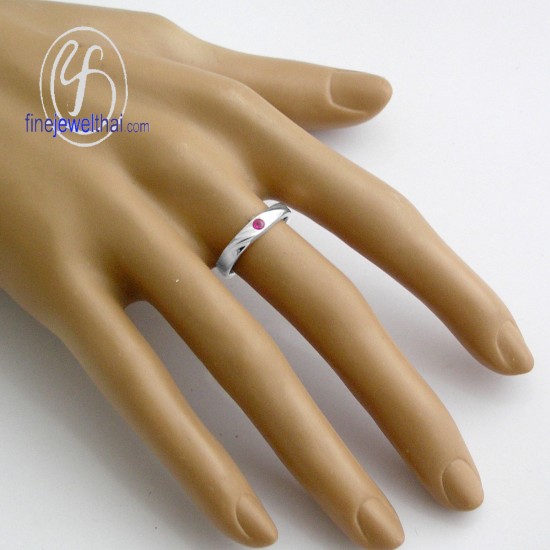 แหวนทับทิม-แหวนเงิน-แหวนพลอย-ทับทิมแท้-R1206rb แหวนทับทิม-แหวนเงิน-แหวนพลอย-ทับทิมแท้-R1206rb