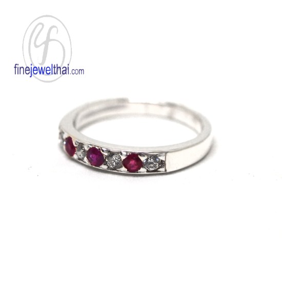 แหวนทับทิม-แหวนเงิน-แหวนพลอย-ทับทิมแท้-R1002rb แหวนทับทิม-แหวนเงิน-แหวนพลอย-ทับทิมแท้-R1002rb