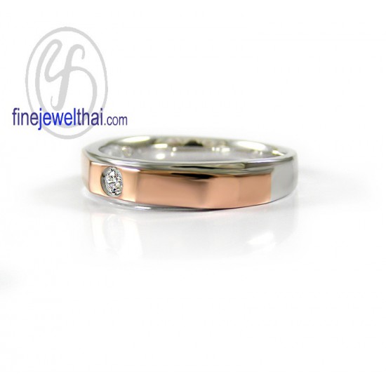 แหวนทองคำขาว-แหวนเพชร-แหวนหมั้น-แหวนแต่งงาน-Finejewelthai - R1253DWG-PG