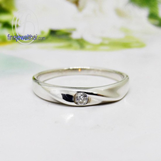 แหวนพาลาเดียม-แหวนเพชร-พาลาเดียม-เพชร-แหวนหมั้น-แหวนแต่งงานinejewelthai - R1206DPD