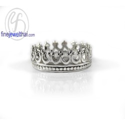 แหวนมงกุฎ-แหวนเงิน-เงินแท้-finejewelthai-R127000 แหวนมงกุฎ-แหวนเงิน-เงินแท้-finejewelthai-R127000